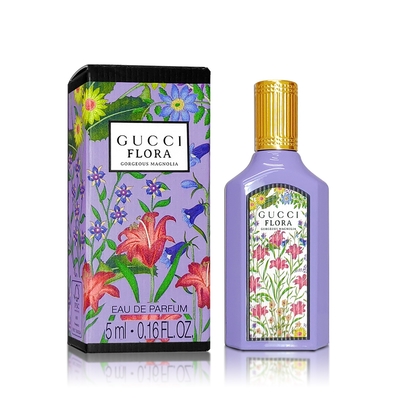 gucci flora gorgeous magnolia 幻夢木蘭花女性淡香精 5ml 沾式小香