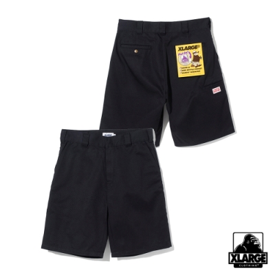 XLARGE SIDE PKT WORK SHORT工作短褲-黑