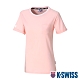 K-SWISS KS Logo Crew Neck Tee短袖T恤-女-粉紅 product thumbnail 1