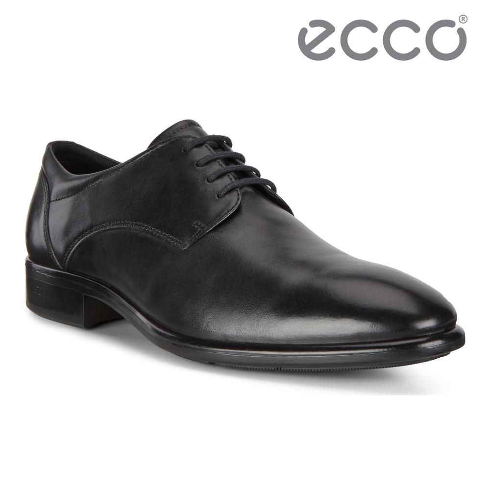 ECCO CITYTRAY 適途紳仕低跟正裝鞋 男鞋 黑色