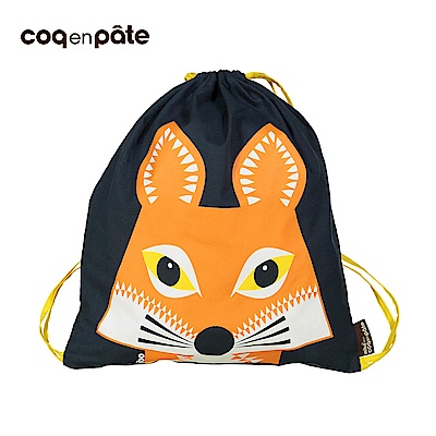 【COQENPATE】法國有機棉無毒環保布包 - 童趣輕鬆包- 狐狸