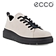 ECCO NOUVELLE 時尚厚底皮革休閒鞋 石灰白 product thumbnail 1