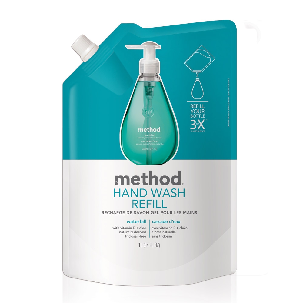 Method 美則 洗手乳補充包 – 清泉 1000ml