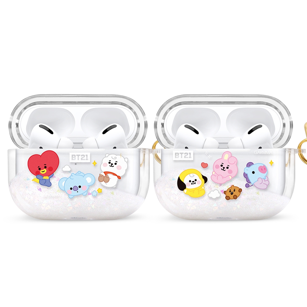 GARMMA 宇宙明星BT21 AirPods Pro 藍牙耳機流沙保護套