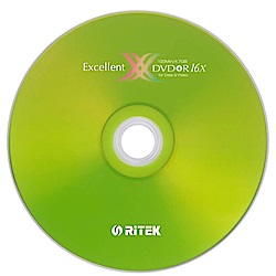 錸德 RiTEK 16X DVD+R 100片裝