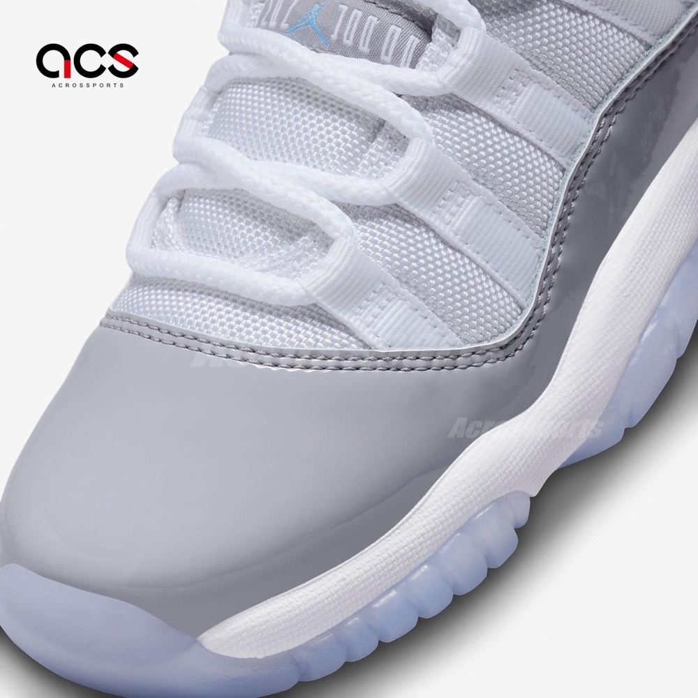 Nike Air Jordan 11 Retro Low 灰水泥AJ11 女鞋大童Cement Grey 528896