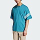 Adidas New C Tee [IM2093] 男 短袖 上衣 T恤 亞洲版 運動 休閒 垂肩 寬鬆 舒適 百搭 藍 product thumbnail 1