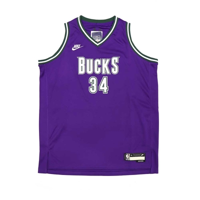 NIKE NBA Classic Edition 青少年球衣 公鹿隊 Antetokounmpo-WZ2B7BU7P-BCKGA