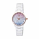 RAINBOW TIME 晶鑽點綴三色漸層陶瓷腕錶-玫瑰金X白-RT0013R-336RAB-32mm product thumbnail 1