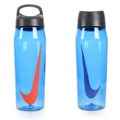 NIKE 基礎水壺32OZ-無吸管 慢跑 自行車 登山 藍紅