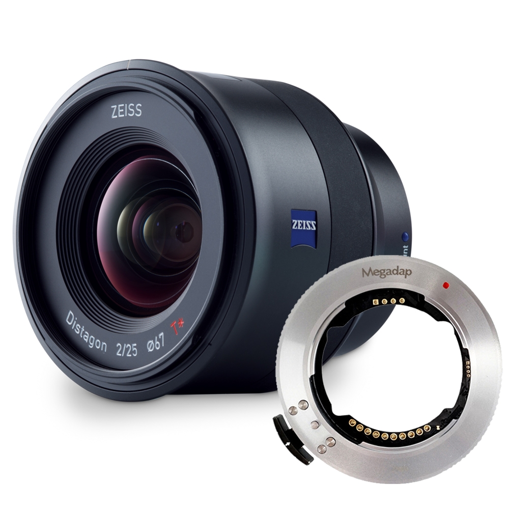 蔡司 Zeiss Batis 2/25 For E-mount + Megadap ETZ21 ( SONY E 轉 Nikon Z mount ) 轉接環 公司貨