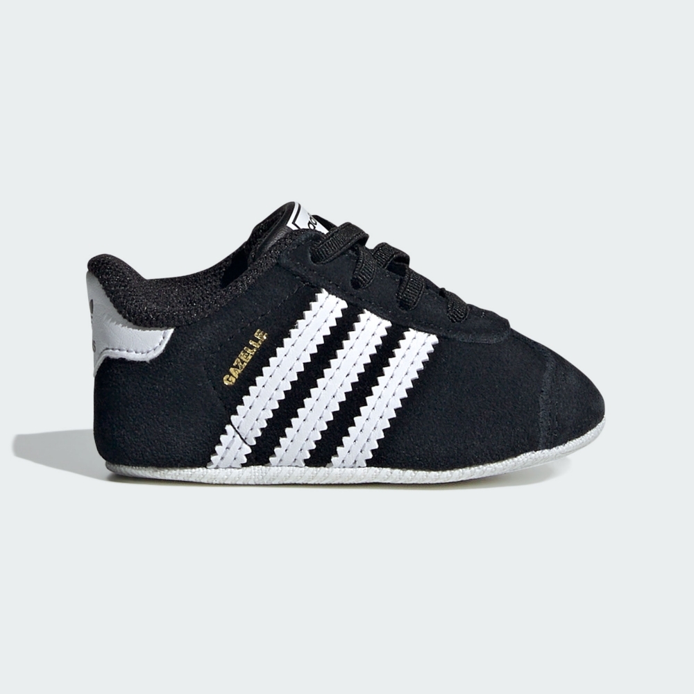 adidas 官方旗艦 GAZELLE CRIB 運動休閒鞋 滑板 復古 嬰幼童鞋 -Originals JI2046