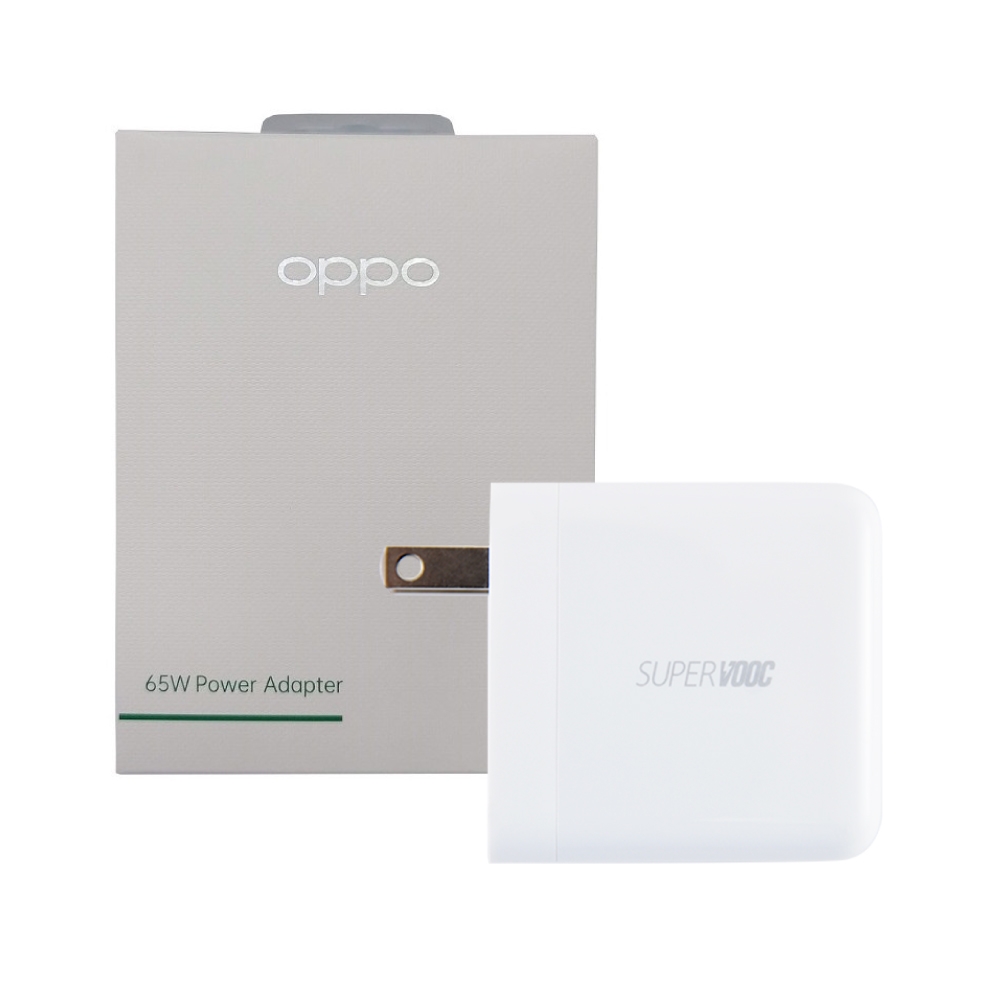 OPPO 原廠 SuperVOOC 65W 超級閃充電源充電器10V6.5A (台灣公司貨)