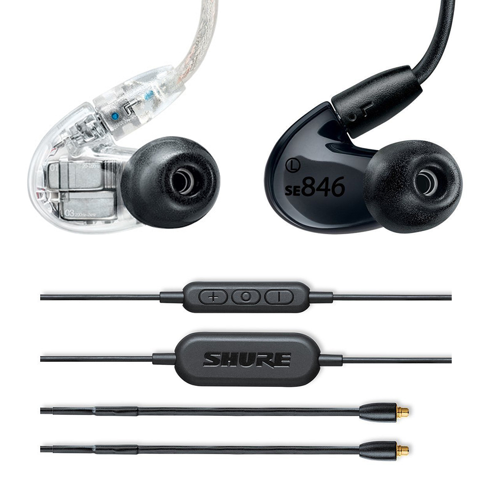 SHURE SE846-BT1 兩色可選 四單體旗艦款 音管可換 藍牙 入耳式耳機