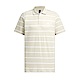 Adidas FI Stripe Polo IT3921 男 POLO衫 短袖 上衣 運動 休閒 經典 條紋 灰黃 product thumbnail 1