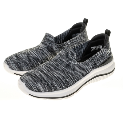 SKECHERS 健走鞋 女健走系列 GO WALK STRETCH FIT - 124389BKW