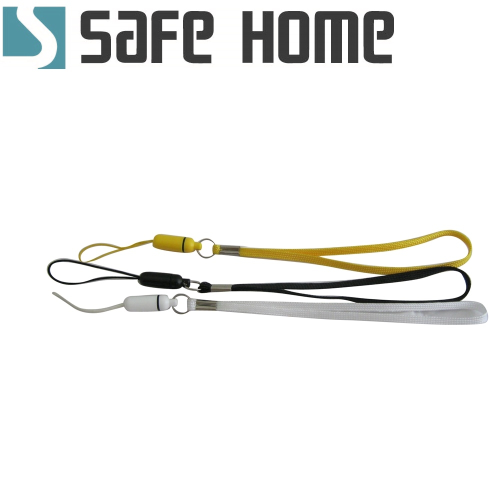 (十入)SAFEHOME 子彈造型 可分離手機繩 手機掛繩 相機手繩 手腕吊繩 手電筒 短掛繩 MP3 MP4 移動電源 用掛繩 13公分長 CPA019