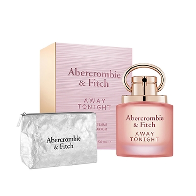 ABERCROMBIE & FITCH星空之境女性淡香精50ml(贈A&F銀光化妝包)