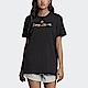 Adidas Graphic Tee [HK5074] 女 短袖 上衣 T恤 運動 休閒 經典 柔軟 純棉 愛迪達 黑 product thumbnail 1