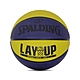 Spalding 籃球 Lay Up 藍 黃 耐磨 室外用 7號球 SPA84551 product thumbnail 1