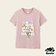 Roots女裝-繽紛花卉系列 花束文字短袖T恤-粉色 product thumbnail 1