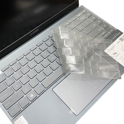 EZstick ASUS ZenBook 14 UX425 UX425JA 專用 奈米銀抗菌 TPU 鍵盤膜