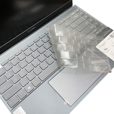 EZstick  ASUS ZenBook 14 UX425 UX425JA 專用 奈米銀抗菌 TPU 鍵盤膜