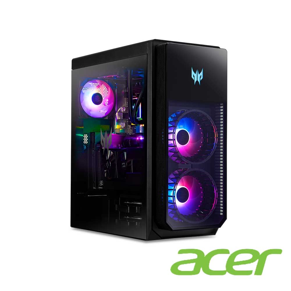 Acer PO7-640 獨顯電競桌機 (i9-12900K/RTX3090/2TB+3TB/64G/Win 11)