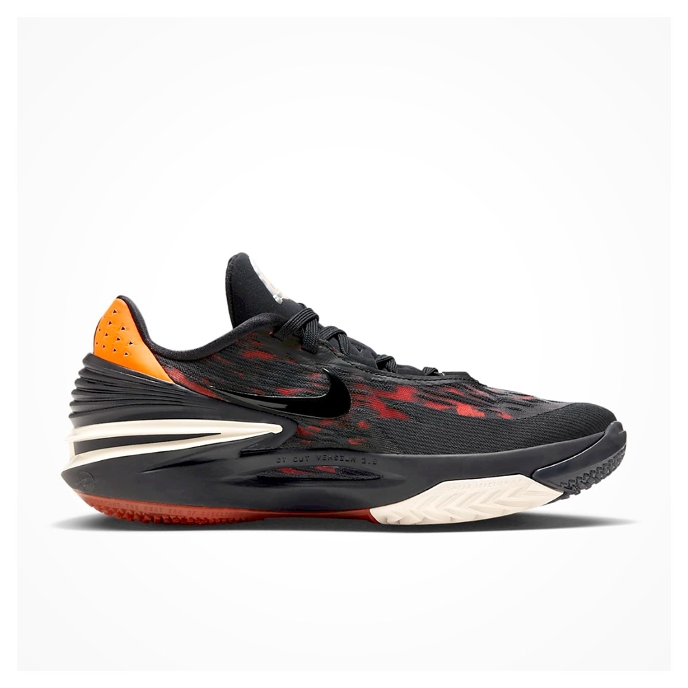 NIKE AIR ZOOM G.T. CUT 2 EP 男籃球運動鞋-黑橘-DJ6013004