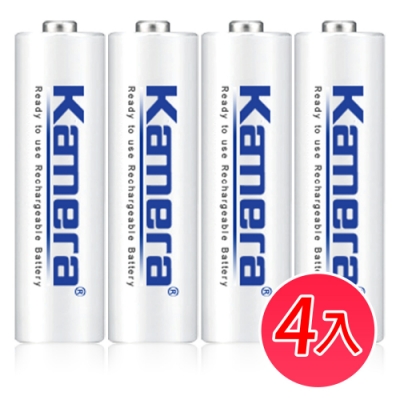 Kamera 低自放充電電池 3號4入 鎳氫電池 2200mAh AA