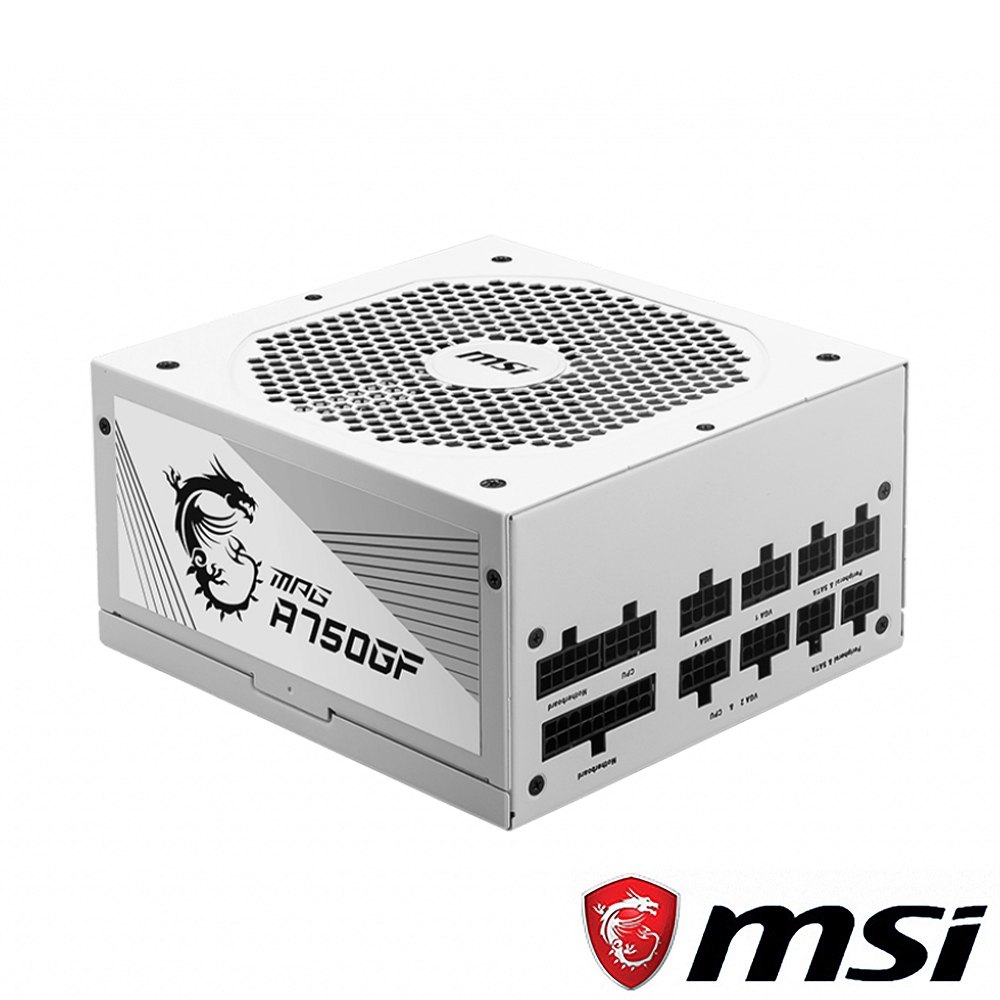 MSI MPG A750GF WHITE 電源供應器