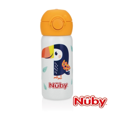 Nuby 不銹鋼真空直飲杯大嘴鳥300ml