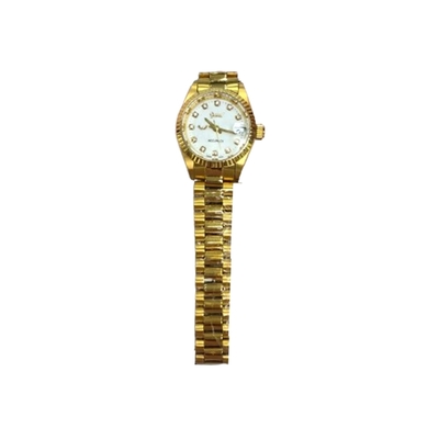 Ogival 愛其華 公司貨 中型尊爵金鑽 石英腕錶-貝殼面-男錶(3932MK)37mm