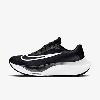 nike zoom fly 5 [dm8968-001] 男 慢跑鞋 運動 路跑 馬拉松 輕量 緩震 支撐 黑 白