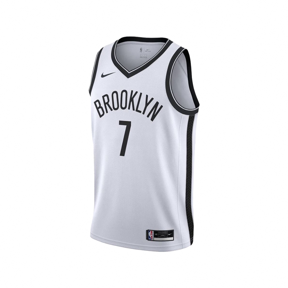 Nike 球衣Brooklyn Nets 布魯克林籃網NBA 杜蘭特白KD CW3584-108 