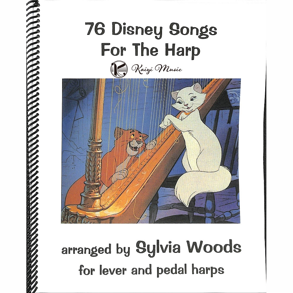 【凱翊︱HL】76首迪士尼歌曲 豎琴精選76 Disney Songs For The Harp