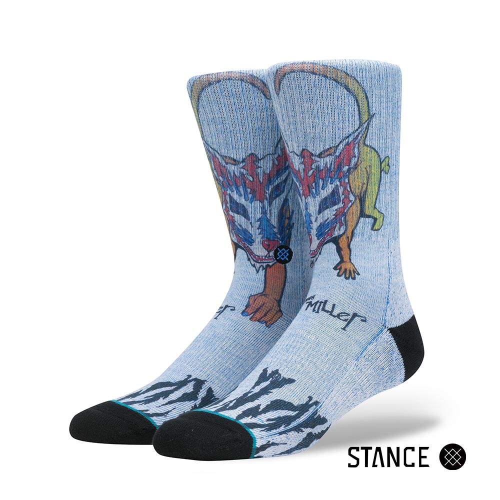 STANCE MILLER-男襪-休閒襪-Skate Legends系列-滑板傳奇設計款