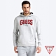 GUESS-男裝-LOGO印花連帽長袖上衣-灰 原價2790 product thumbnail 1