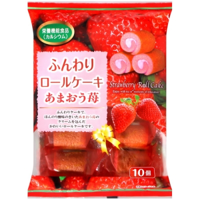 山內製果 草莓風味蛋糕捲(170g)