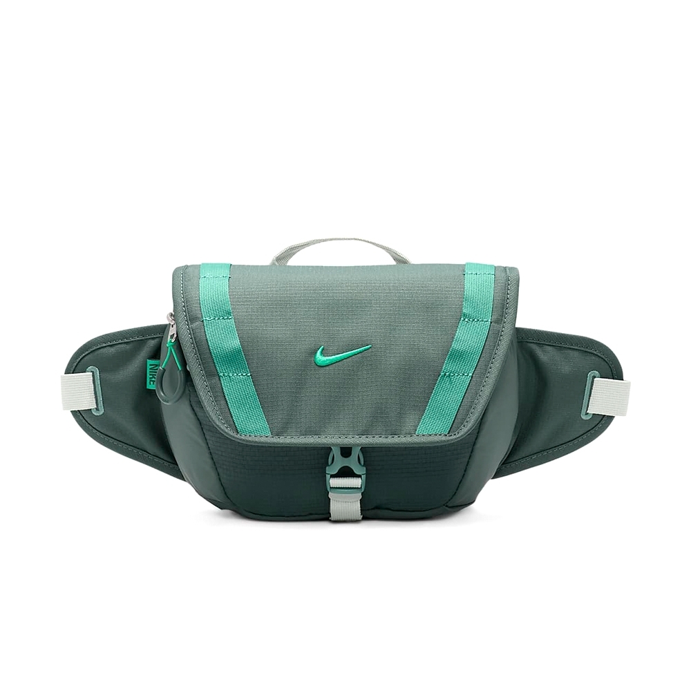 Nike  HIKE WAISTPACK 灰綠色 舒適 透氣 斜背包 運動 休閒 腰包 DJ9681-338
