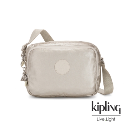 Kipling 星光流沙金雙層側背包-SILEN