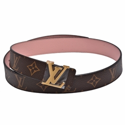 Shop Louis Vuitton MONOGRAM Lv line 40mm reversible belt (M0252U