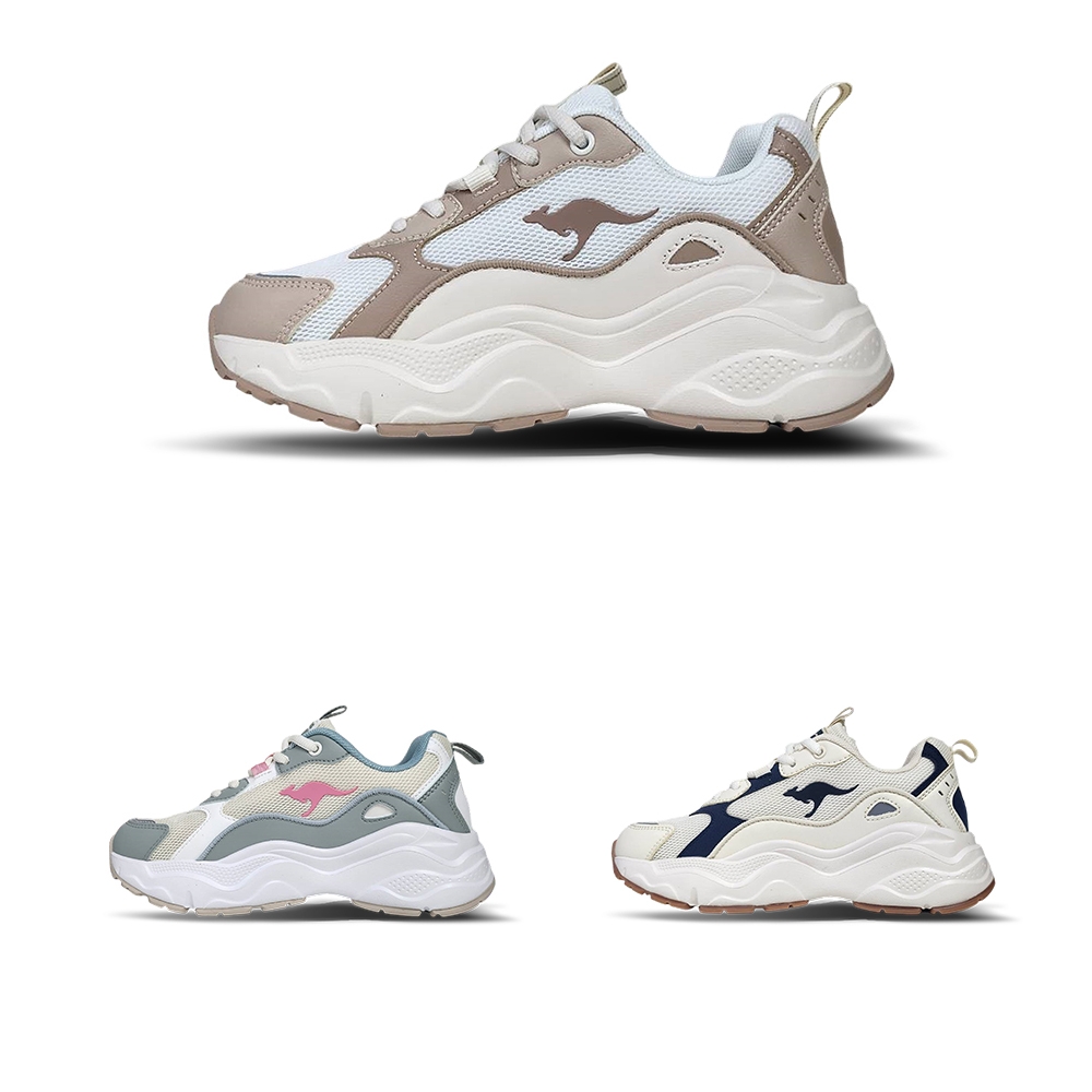 【KangaROOS】一起運動 DAZZLE2莫蘭迪系奶霜女鞋 24SS（KW41285/KW41283/KW41281)