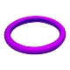 3D 矽膠方向盤套 紫 product thumbnail 1