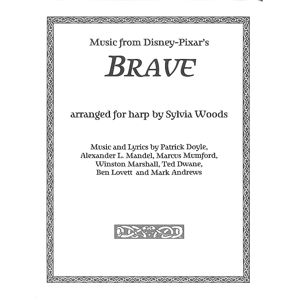 凱翊︱HL】迪士尼勇敢傳說豎琴樂譜BRAVE Music from the Motion