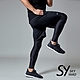 【SKY YARD】網路獨賣款-素色簡約運動短褲-黑色 product thumbnail 1