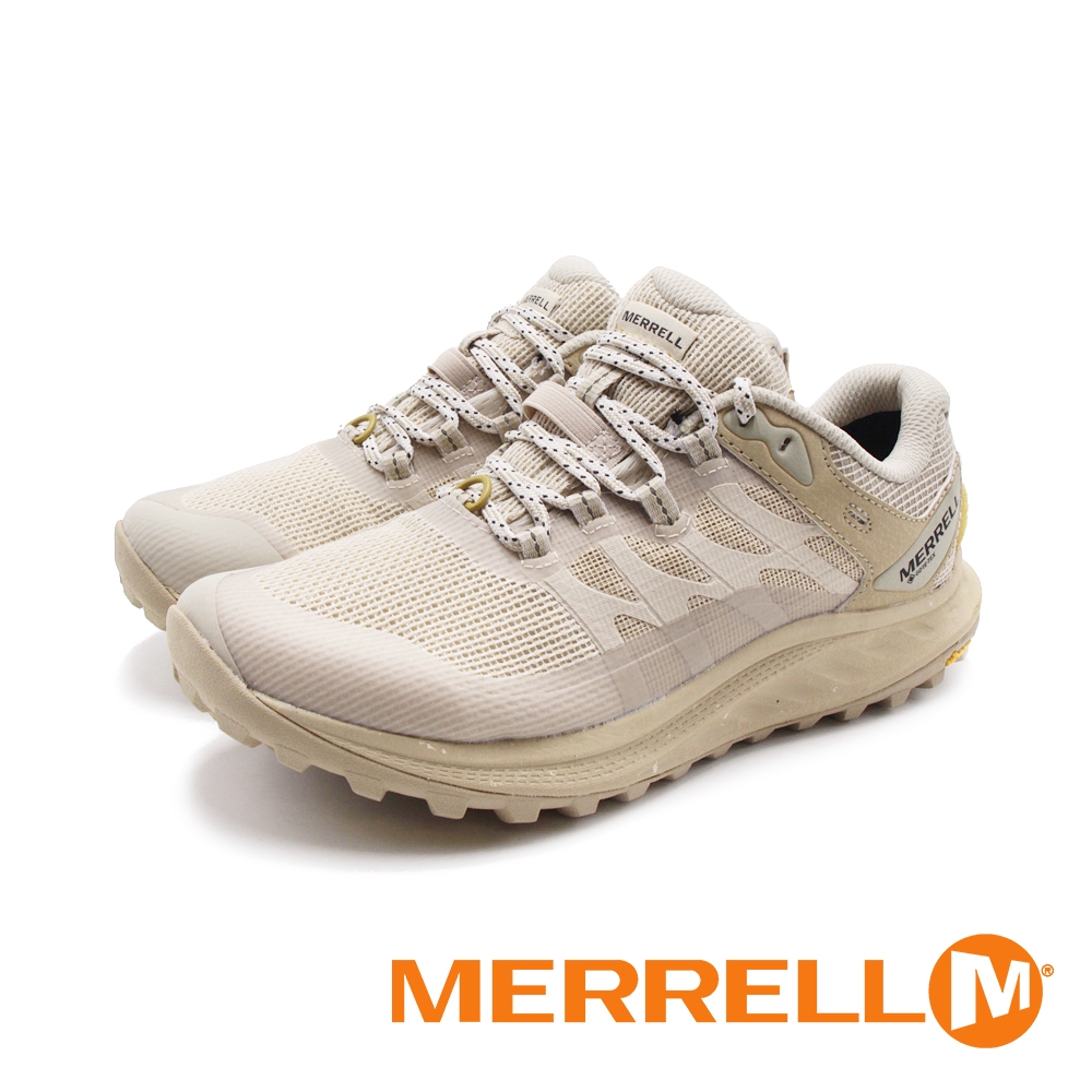 MERRELL(女)ANTORA 3 GORE-TEX防水輕量越野健行鞋 女鞋-奶茶色