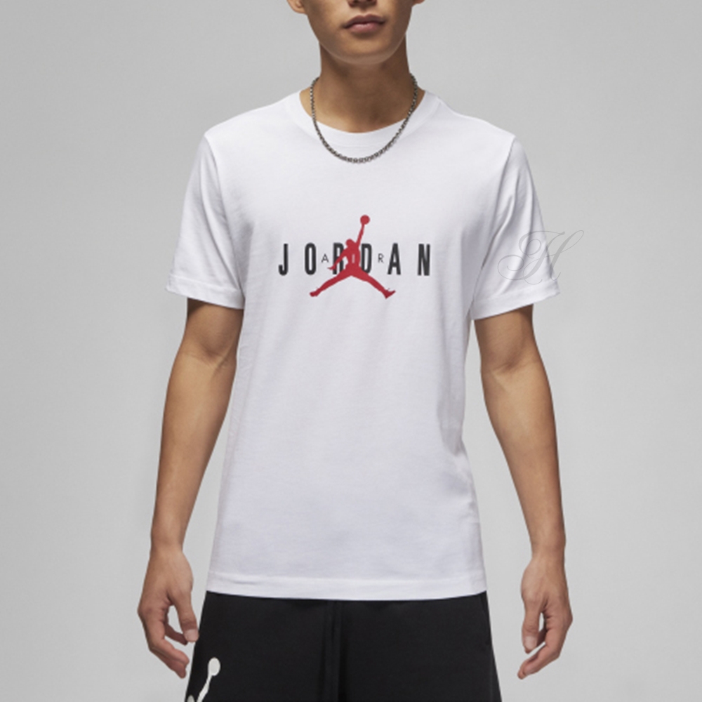 NIKE 耐吉 上衣 喬丹 AJ 短袖上衣 運動 男款 白 DM1463-100 AS M J JDN AIR STRETCH SS CREW