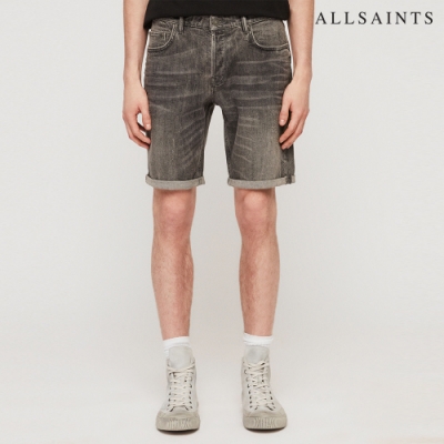 ALLSAINTS SWITCH 素面復古舒適翻邊牛仔短褲