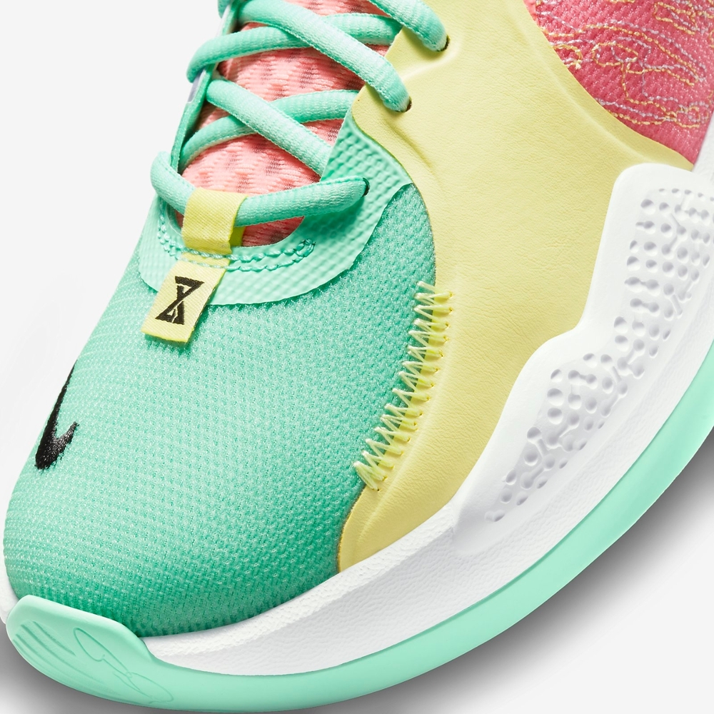 Nike 籃球鞋PG 5 EP 運動男鞋明星款避震包覆支撐色彩拼接彩CW3146-301 